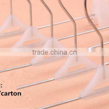 Open Ended Metal Mens Pants Hanger With 2 Clips photo-3