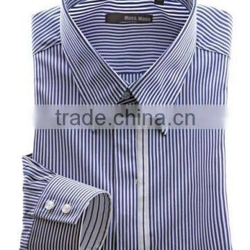 Superior Pinstripes Trendy Mens Dress Shirts photo-2