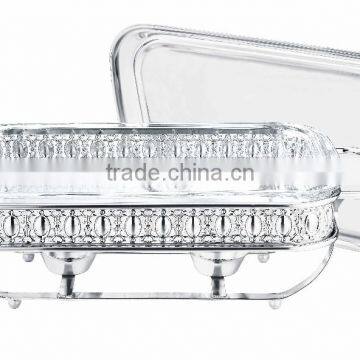 3Liter Small Gold & Silver Chafing Dish Luxury Chafing Dish Oval Chafing Dish photo-4