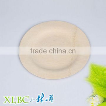 Natural Round bamboo leaf plate