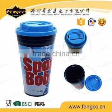 promotional Personalized Squeeze running plastic water cup