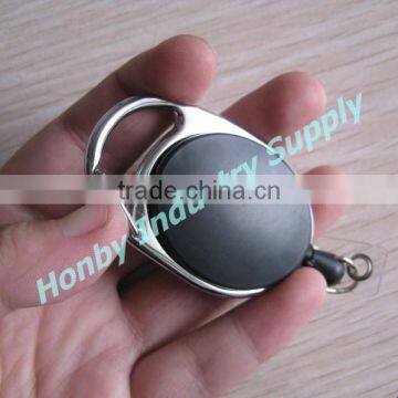 Wholesale Retractable Carabiner ID Card Holder Reel