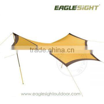 Nylon tarp shelter