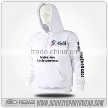 Cheap Bulk Wholesale Blank Plain Cotton Custom Embroidered Women Sports Sweatshirt Hoodies photo-3