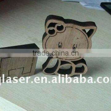 Mini jq 4030 60W Wood MDF Engraving Machine for Domesticr Hand Crafts photo-4