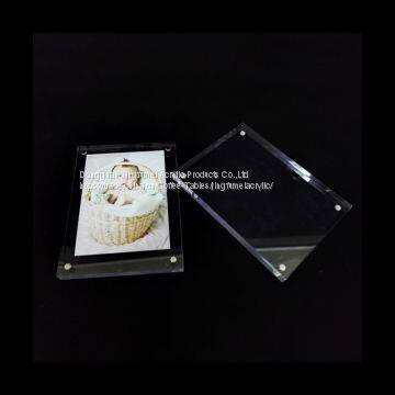 Guangdong Wholesale Photo Display Stand Acrylic Photo Frame Clear Picture Holder