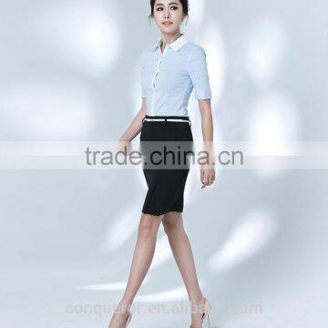 Women's Work Uniform Shirt And Skirt Uniform photo-2