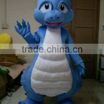 Cute Lovely Blue Dragon Mascot Costume/Fur Dragon Mascot Costume