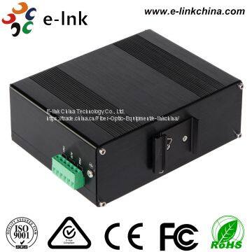 Hardened Managed 8-port 10/100Base-TX (PoE) + 2-port 10/100/1000Base-TX/SFP+1 Console Combo Ethernet Switch photo-2