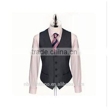 2014 Hot Sell Single-breasted Vest Pattern Men