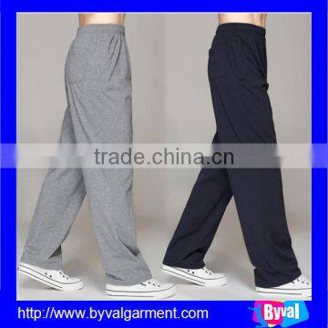 summer days men's plain shorts long plants custom cotton breathable pants for sports