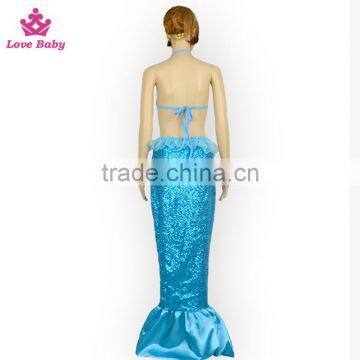 Latest Mother and Kids Mermaid Bikini Sets Hot Sale Sequins Swimsuits LBB20160222-2 photo-3
