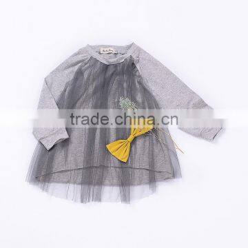 S33588W 2017 Baby Girl Party Dress Children Frocks Designs Grenadine Dress photo-3