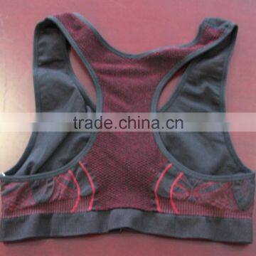 Seamless Stylish Yoga Sports Girl Tube Sexy Bra photo-2