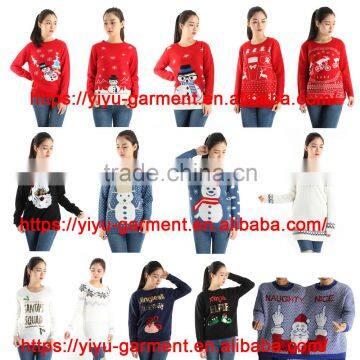 Ugly Christmas Sweater Funny Famale Jingle All the Way Sweater Jumper photo-4