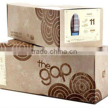 beautiful design of rectangular shoes box