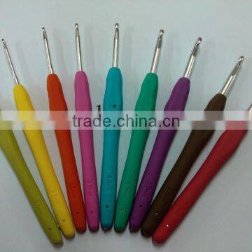 9 Sizes Crochet Hook Set Ergonomic Grip Crochet Hooks Kit Comfort Grip Crochet Needles photo-3