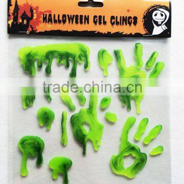Halloween Gel Horrible Hands Window Decoration Window Jelly Cling photo-4
