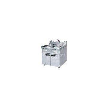 Electric Two Tank Fryer With Cabinet