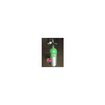 Medical Aluminum Alloy Oxygen Cylinder Lighter Than Steel Oxygen Cylinder for Hospital photo-2