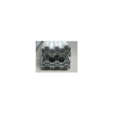 Structural Q235 , Q345 corrugated metal floor decking sheet for decorative