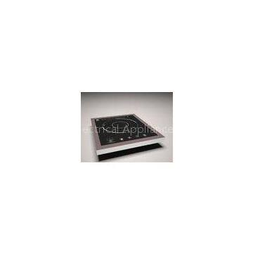Black Single Burner Induction Cooktop / Electric Induction Stove For Home Appliance