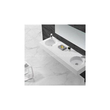 New Design Solid Surface Wall Hung Basin For Bathroom