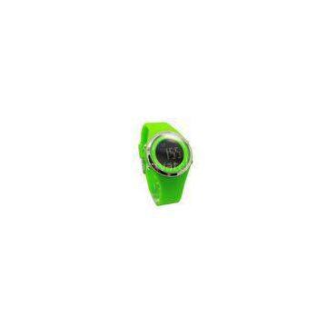 Multi - Color Led Digital Silicone Strap Watches Rubber Band Fashion