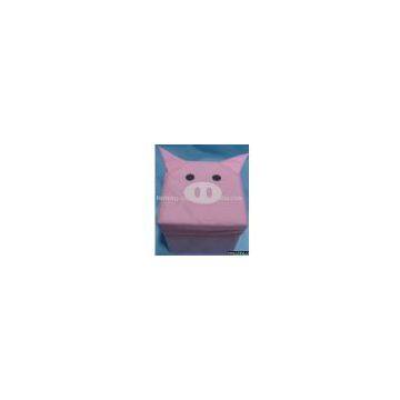 Kid's Storage Stool.Pig