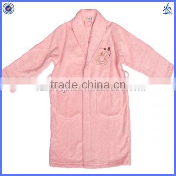 soft hand feeling baby bathrobe/kids bathrobe/child bathrobe