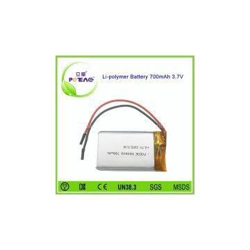 OEM 503048 700mah 3.7v li polymer rechargeable battery