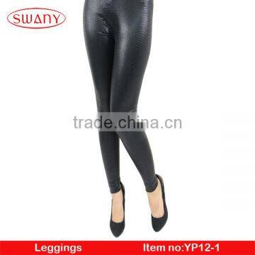 imitation leather leggings