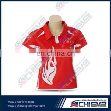 Sublimation Fashion Rugby Jersey for Female photo-5