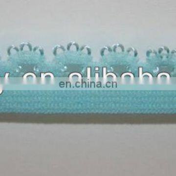 fashion light green elastic tape for bra strap
