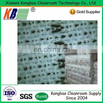 Antistatic fabric polyester cloth for cleanroom wiper factory material 140gsm