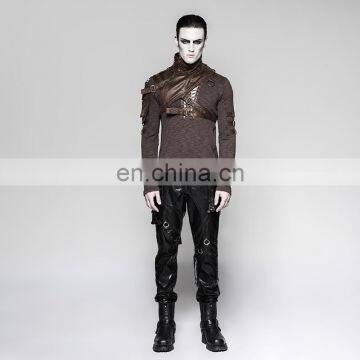 Steampunk Punk Rave Men's Leather Shoulder-neck Harness S-207 photo-5