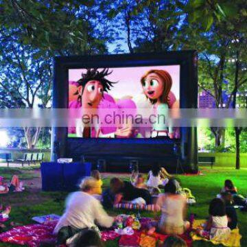 Hot selling outdoor movie screen , inflatable projector screen for supply