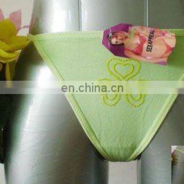 ladies' cotton sexy thong