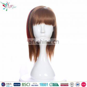 Styler Brand cosplay wigs sexy color front wig uk synthetic wigs for white women