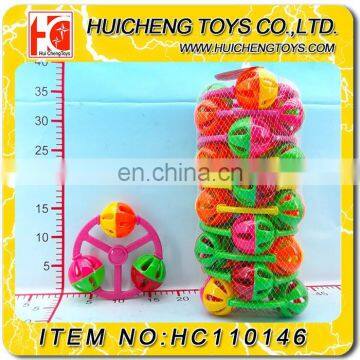 plastic colorful baby shakes bell plastic Baby Rattles