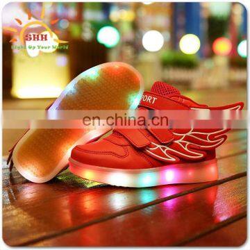 factory supply children eu size led shoe sneaker