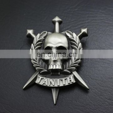 Custom metal badges personalized black pin badges wholesale