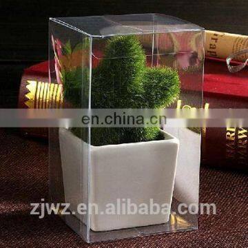 2015 custom clear pvc/pp folding box