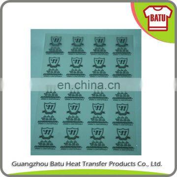 China supplied garment heat transfer printed care labels