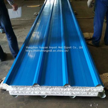 EPS Sandwich Panel Metal Roofing Sheet 970 Type