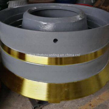 Wear Liner Concave Head Liner of Mn13Cr2 Suit Gp100s Metso Nordberg Cone Crusher photo-5