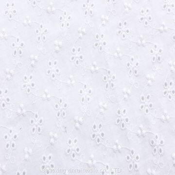 Cotton Embroidery Lace Fabric for Shirt photo-2