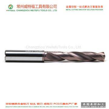 China Supply WTFTOOLS Carbide Tungsten Steel Inner Coolant Drilling Bit photo-2