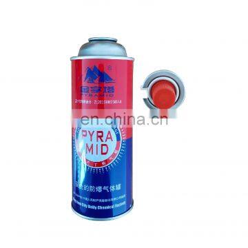 empty butane gas bottle and  220g butane gas cartridge wholesale