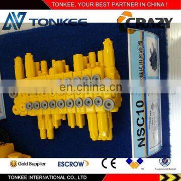 NACHI NSC10 excavator main control valve NSC10 control valve excavator parts